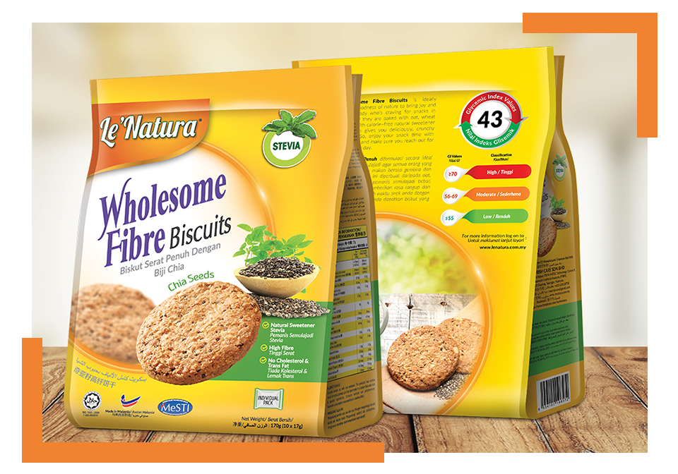 Products – Le'Natura Wholesome Fibre Biscuits